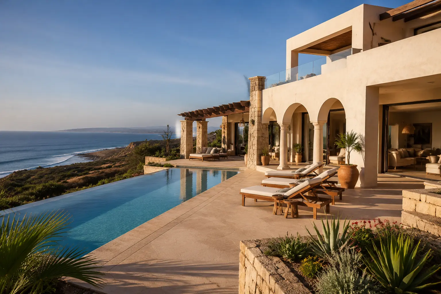 Villa d’exception face à l’Atlantique